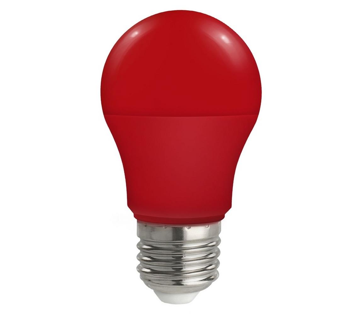  LED Izzó A50 E27/4,9W/230V piros 