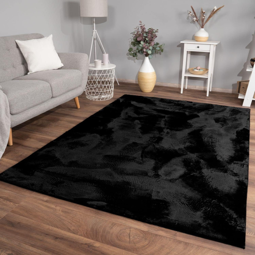 Modern szőnyeg Olivia Black (fekete) 120x170cm