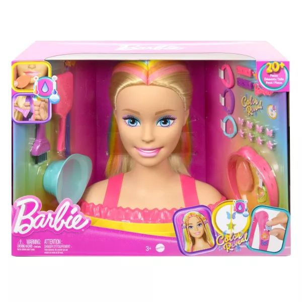 Barbie: Hajszobrászat színváltós kiegészítőkkel