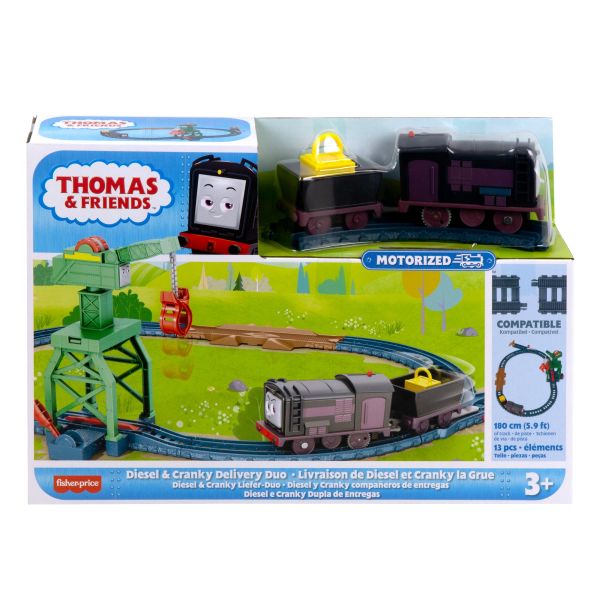 Thomas és barátai: Motorizált pályaszett - Diesel és Cranky