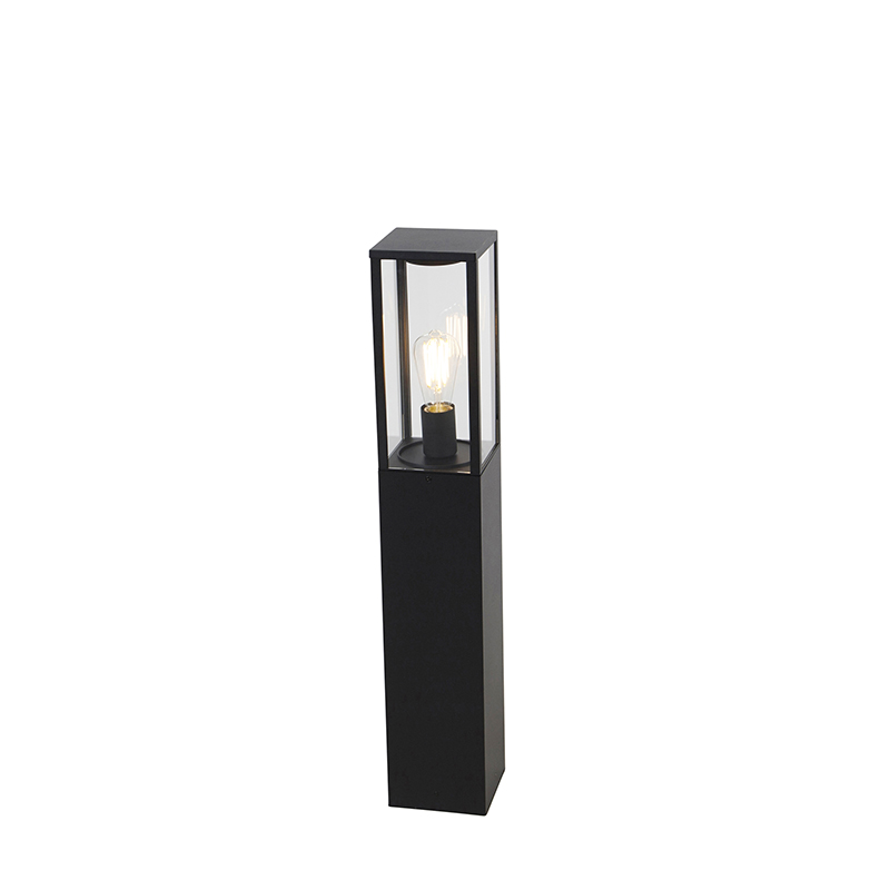 Ipari kültéri állólámpa fekete 80 cm IP44 - Charlois