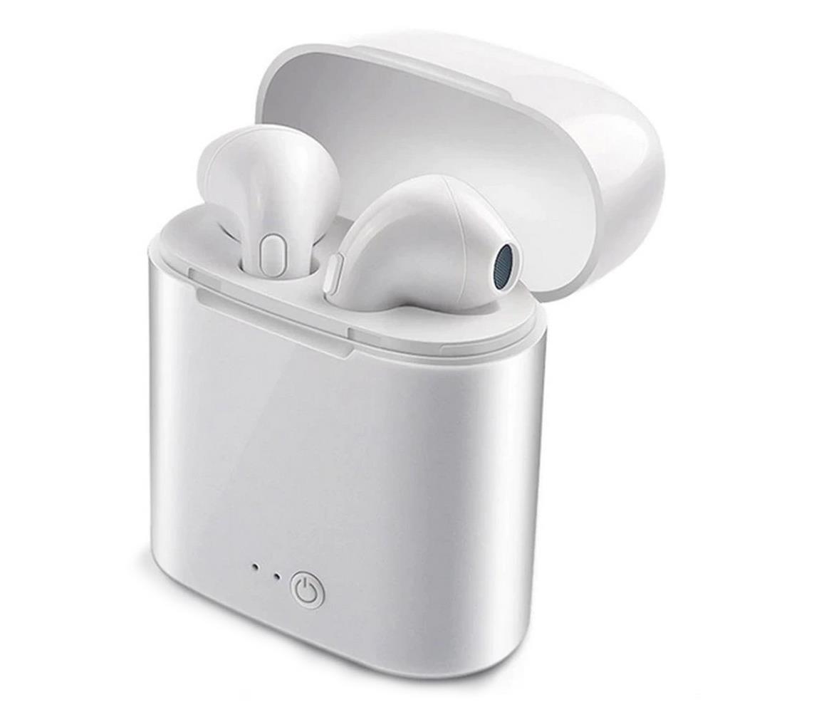  Vezeték nélküli fülhallgató mikrofonnal IPX2 fehér 