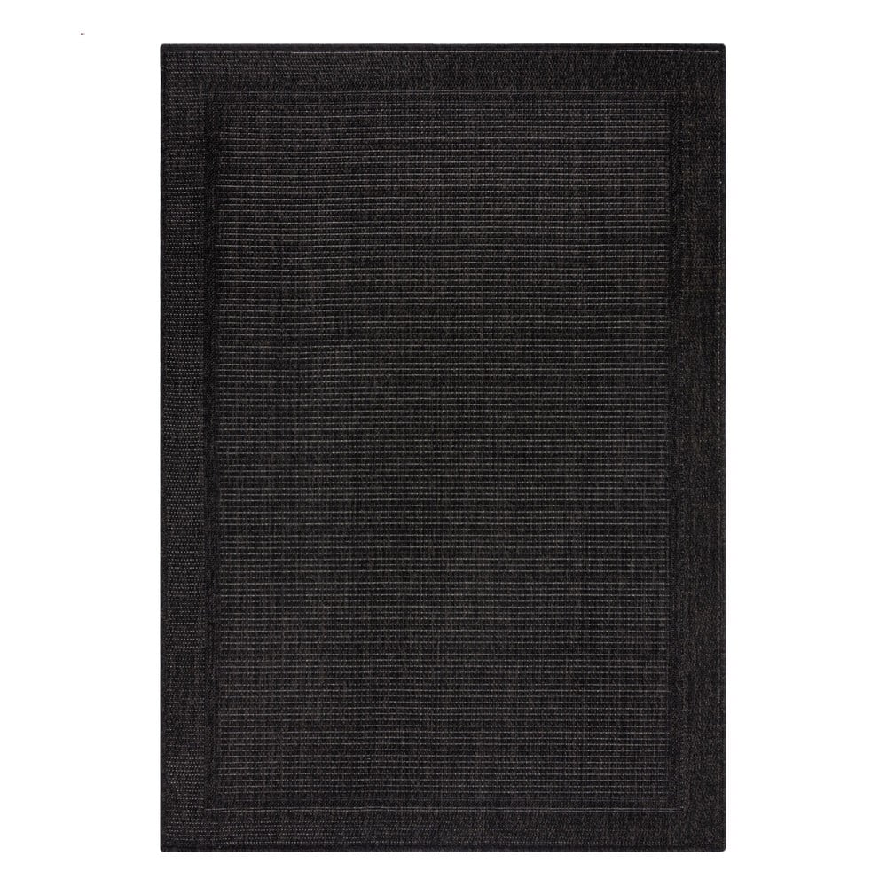 Sötétszürke kültéri szőnyeg 133x170 cm Weave – Flair Rugs
