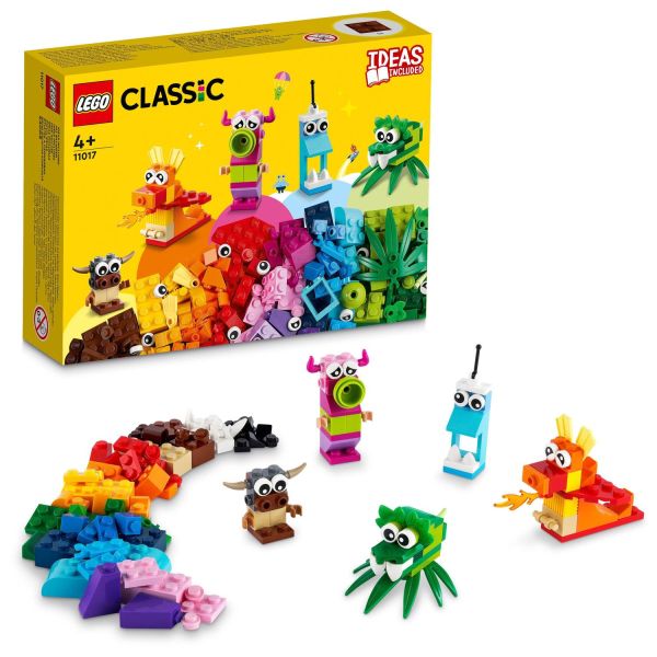 LEGO® Classic: Kreatív szörnyek 11017