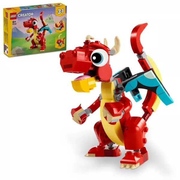 Lego® Creator: 3 az 1-ben Vörös sárkány 31145