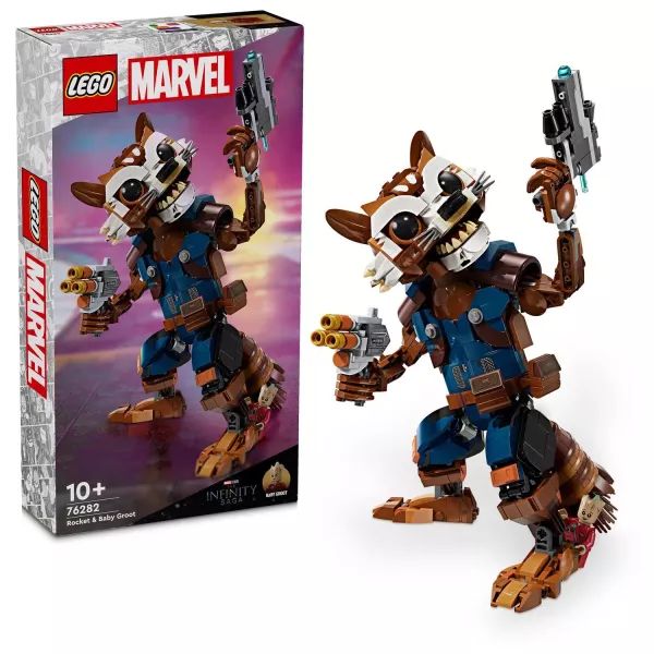 LEGO® Marvel: Mordály & Baby Groot 76282