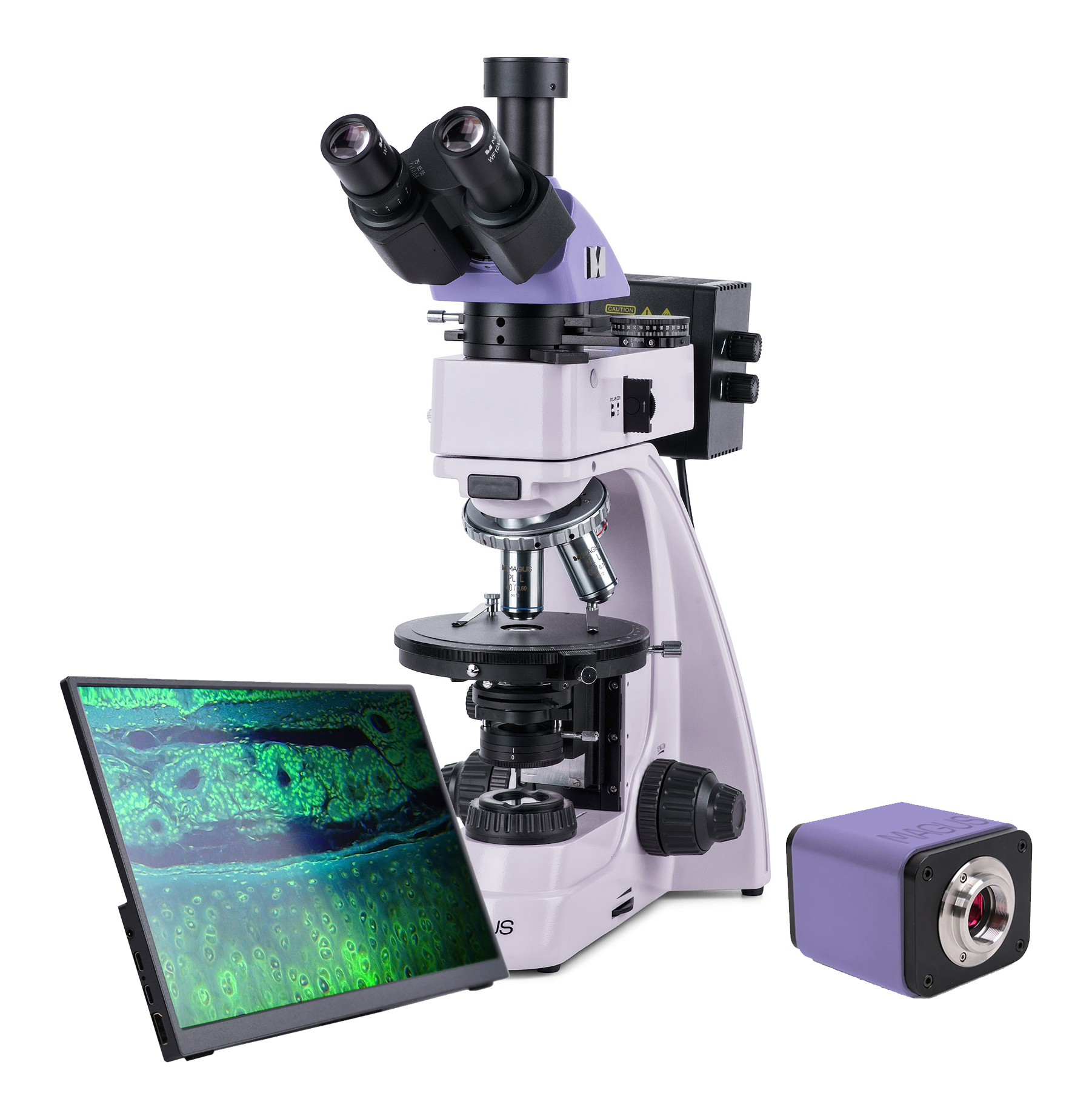 MAGUS Pol D850 LCD polarizáló digitális mikroszkóp