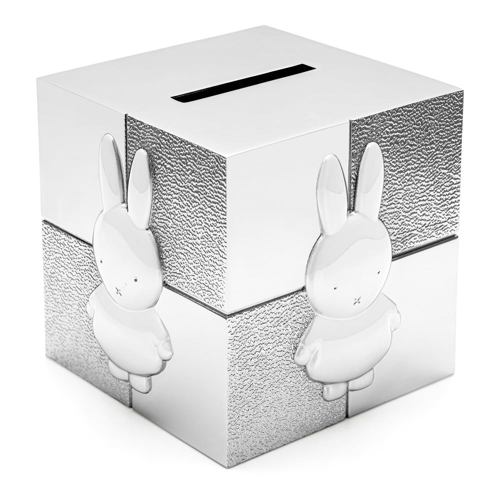 Persely Cube Miffy – Zilverstad