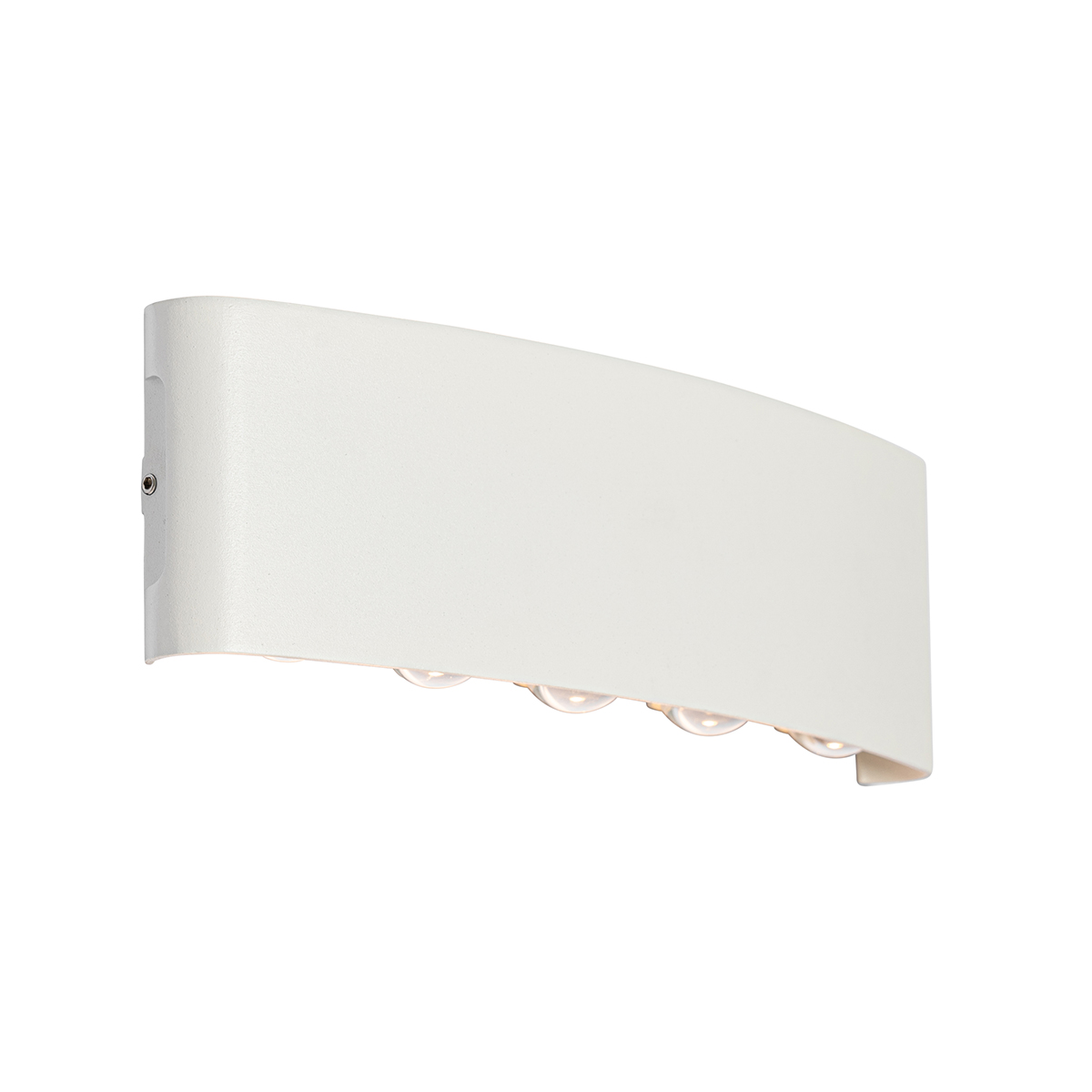Kültéri fali lámpa fehér, LED 10-es fényű IP54 - Buta
