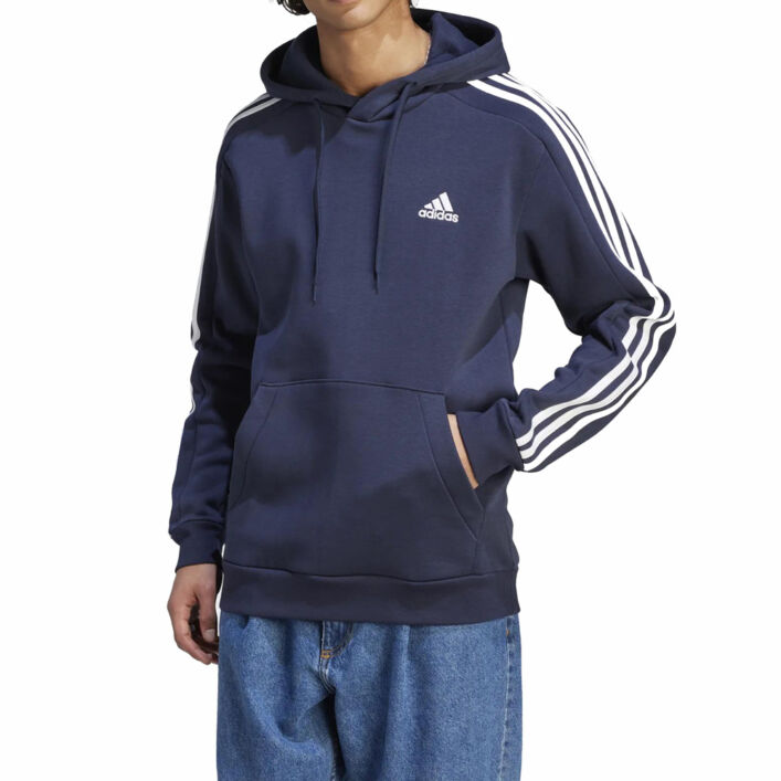 Adidas Essentials 3-Stripes Férfi Kapucnis Pulóver