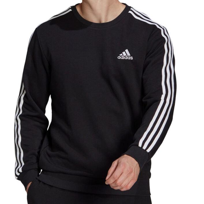 Adidas Essentials 3-Stripes Férfi Pulóver
