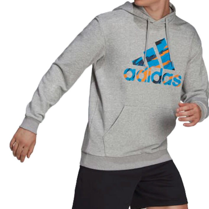 Adidas Essentials Fleece "printed camo" Férfi Pulóver