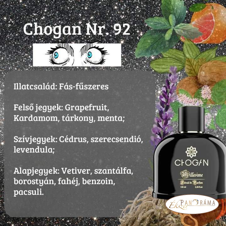 Férfi parfüm 30% eszenciával - CHOGAN 3292 - 35 ml 