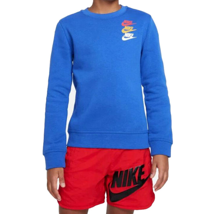 Nike Sportswear Fiú Pamut Pulóver
