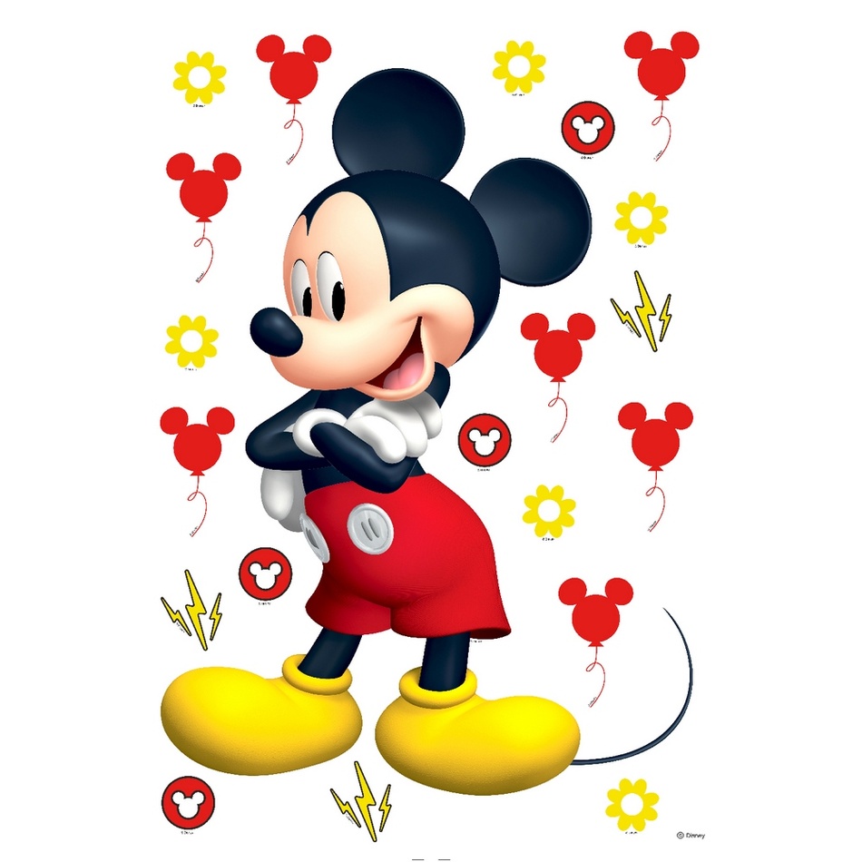 Mickey egér öntapadós matrica 42,5 x 65 cm 
