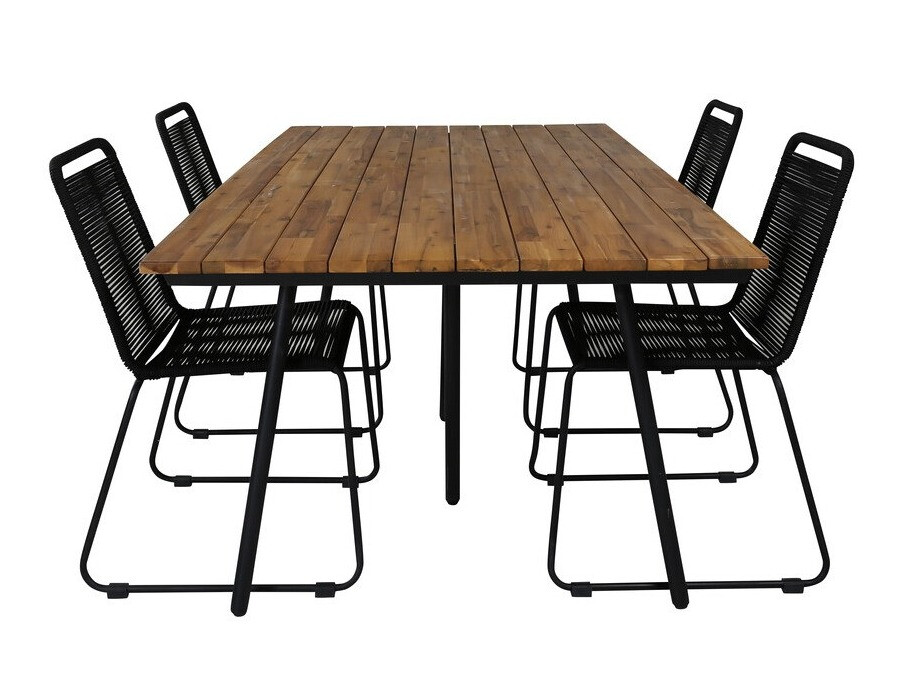 Asztal és szék garnitúra Dallas 2190