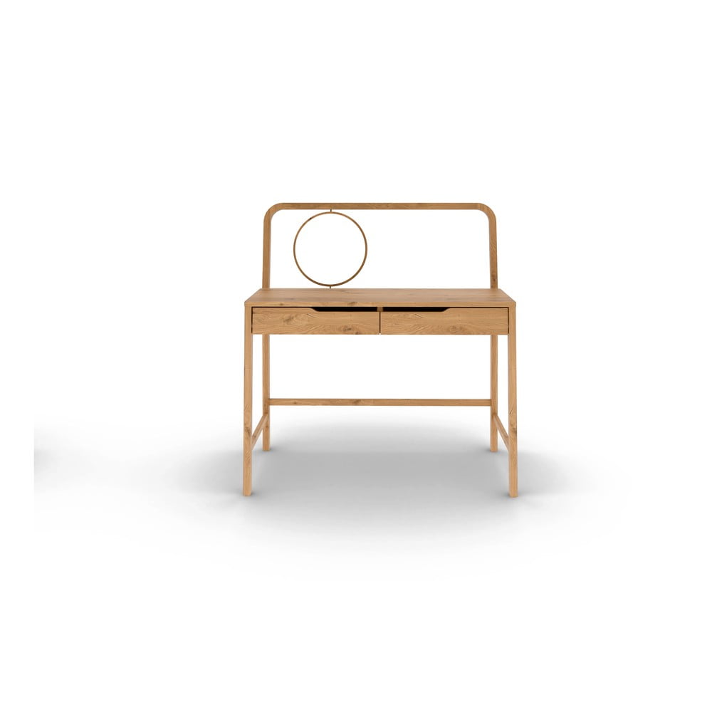 Tölgyfa fésülködőasztal 57x110 cm Twig – The Beds