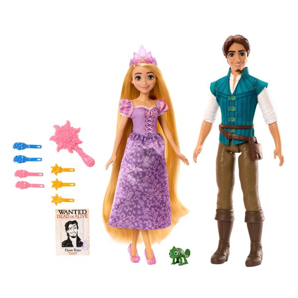 Disney hercegnők: Aranyhaj és Flynn baba