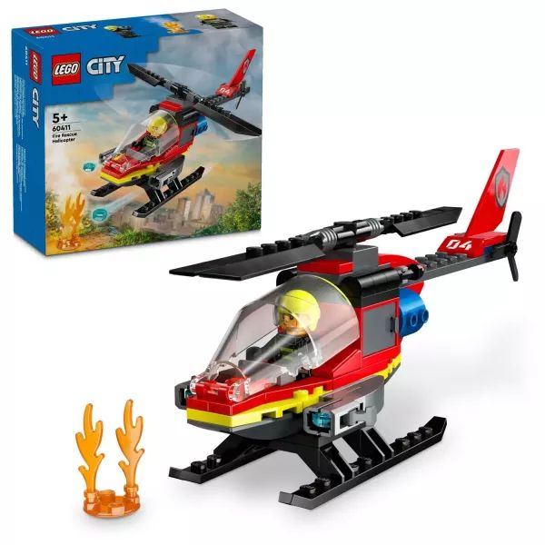 LEGO® City: Tűzoltó mentőhelikopter 60411