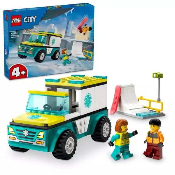 LEGO® City: Mentőautó és snowboardos 60403