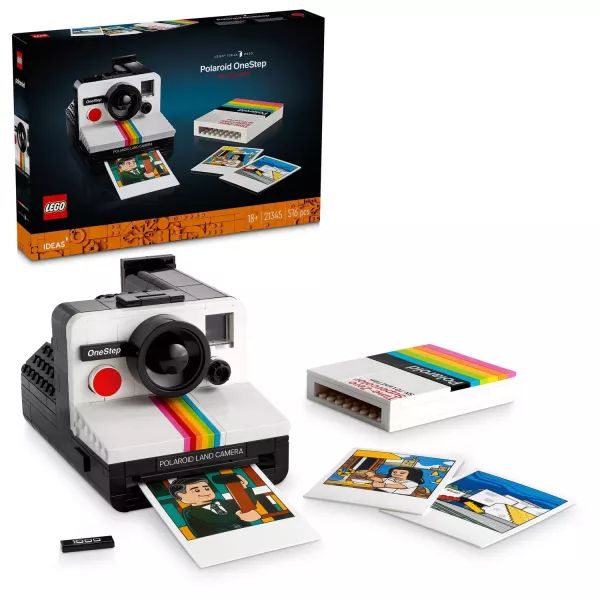 Lego® Ideas: Polaroid OneStep SX-70 Fényképezőgép 21345