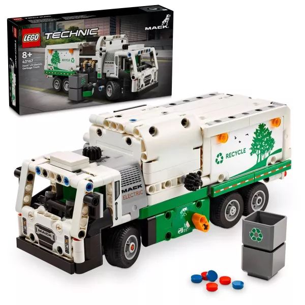 Lego® Technic: Mack® LR elektromos kukásautó 42167
