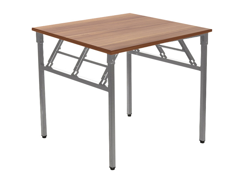 ALB-NY-A024/76 SQ összecsukható asztal szürke vázzal (80 cm)