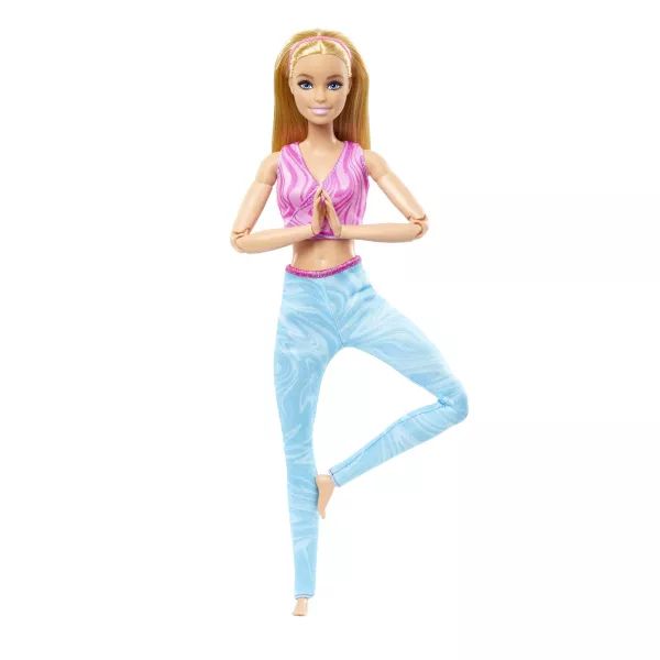 Barbie: Hajlékony jógababa - szőke