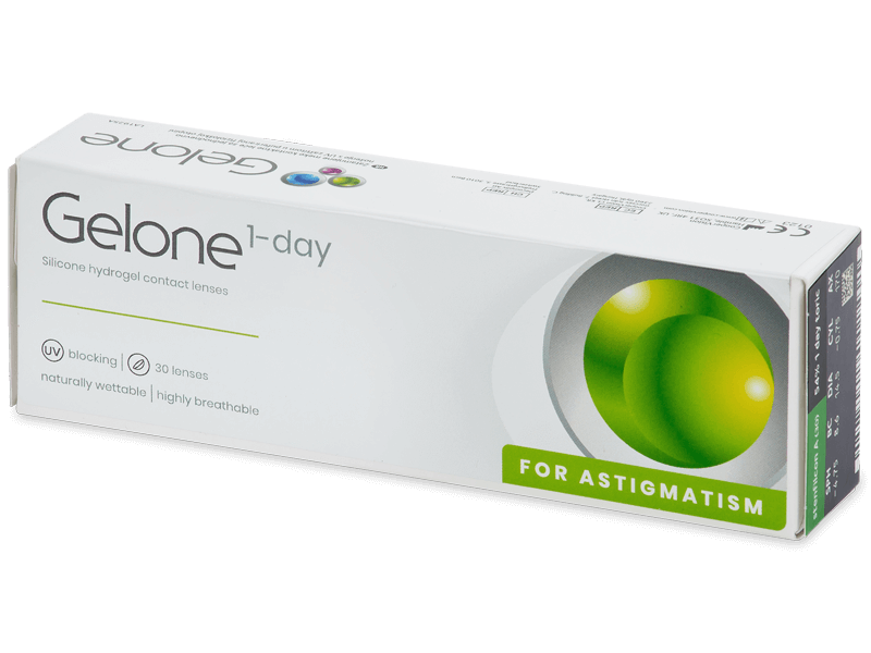Gelone 1-day for Astigmatism (30 db lencse)