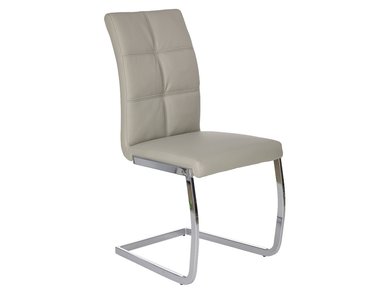 HAL-K228 szánkótalpas szék textilbőr kárpitozással