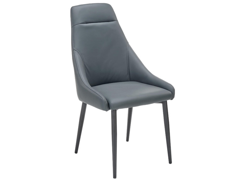 HAL-K465 modern fémvázas szék textilbőr kárpitozással