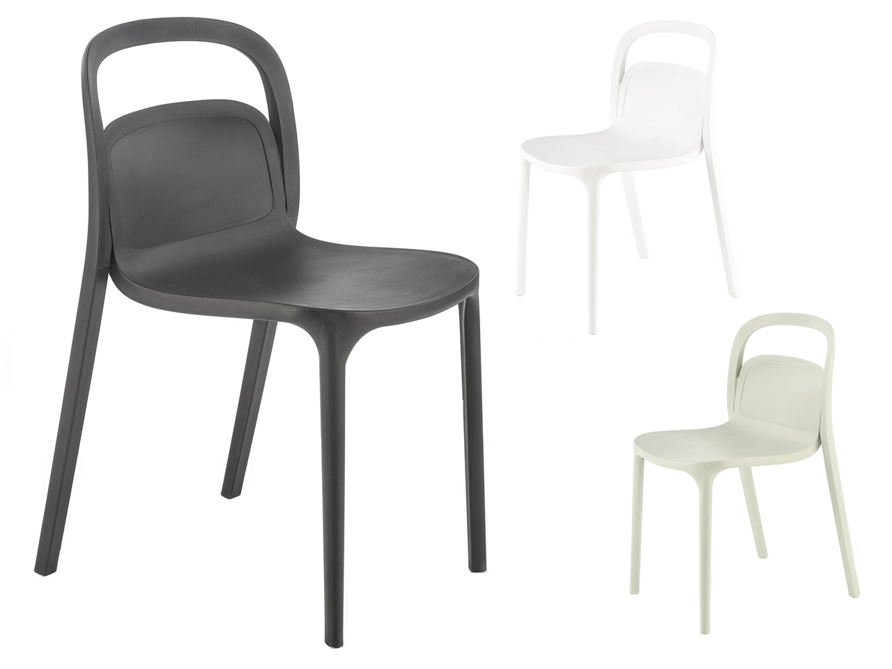HAL-K490 rakásolható műanyag szék
