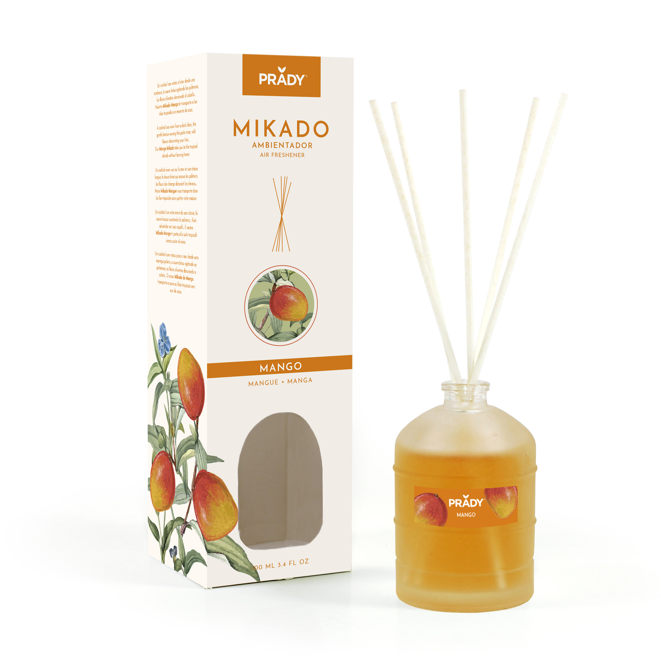MIKADO - Trópusi mangó  Illóolaj párologtató 100 ml