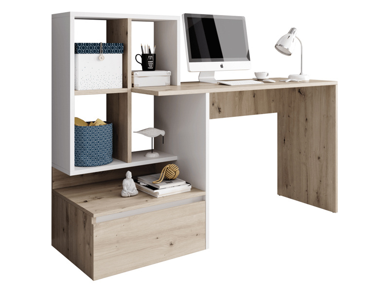 TEM-Nereo modern polcos íróasztal fiókkal