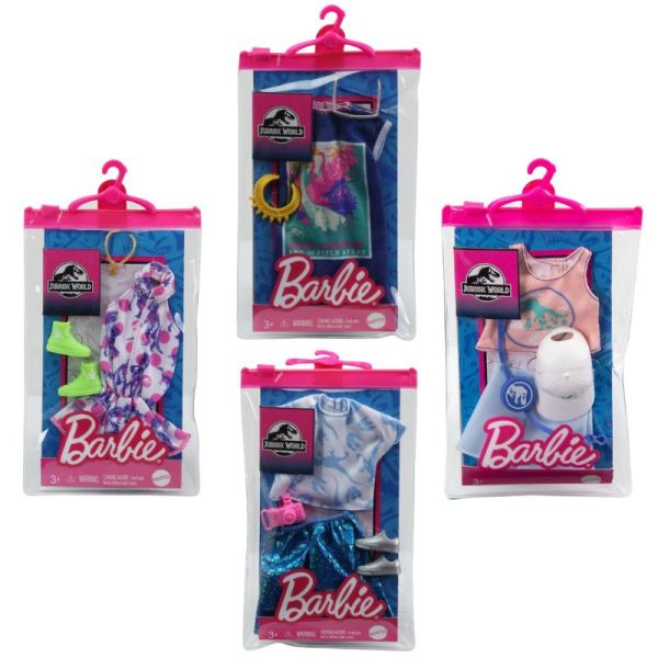Barbie: Jurassic World ruhaszettek - többféle