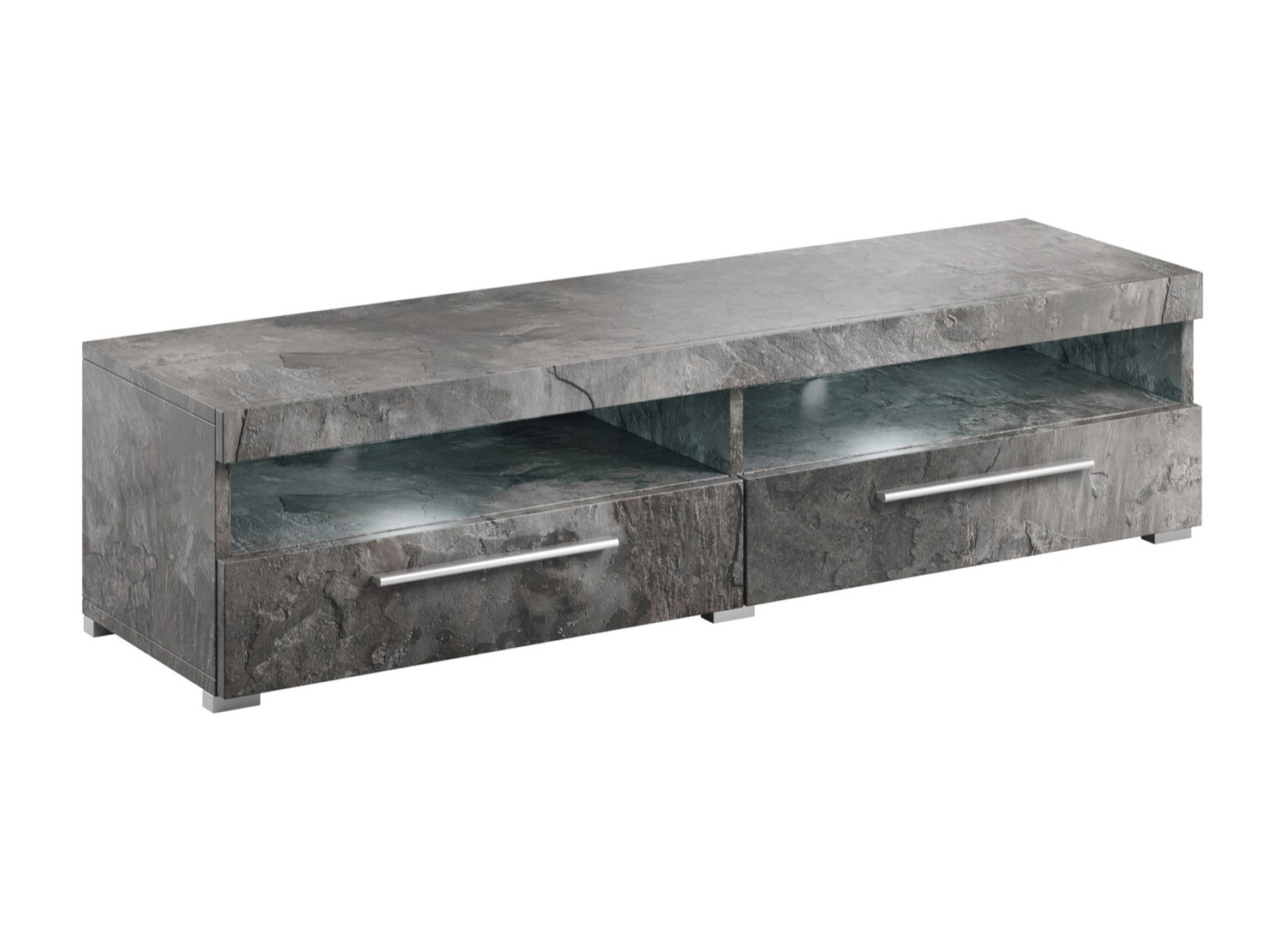 Tv asztal Austin AF107 (Sötét beton)