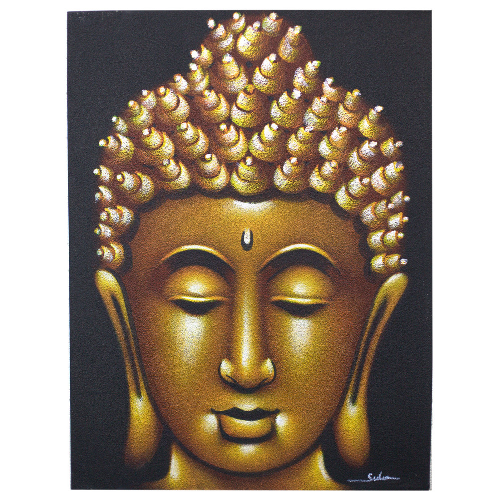 Buddha Festmény - Arany Homok 60x80cm