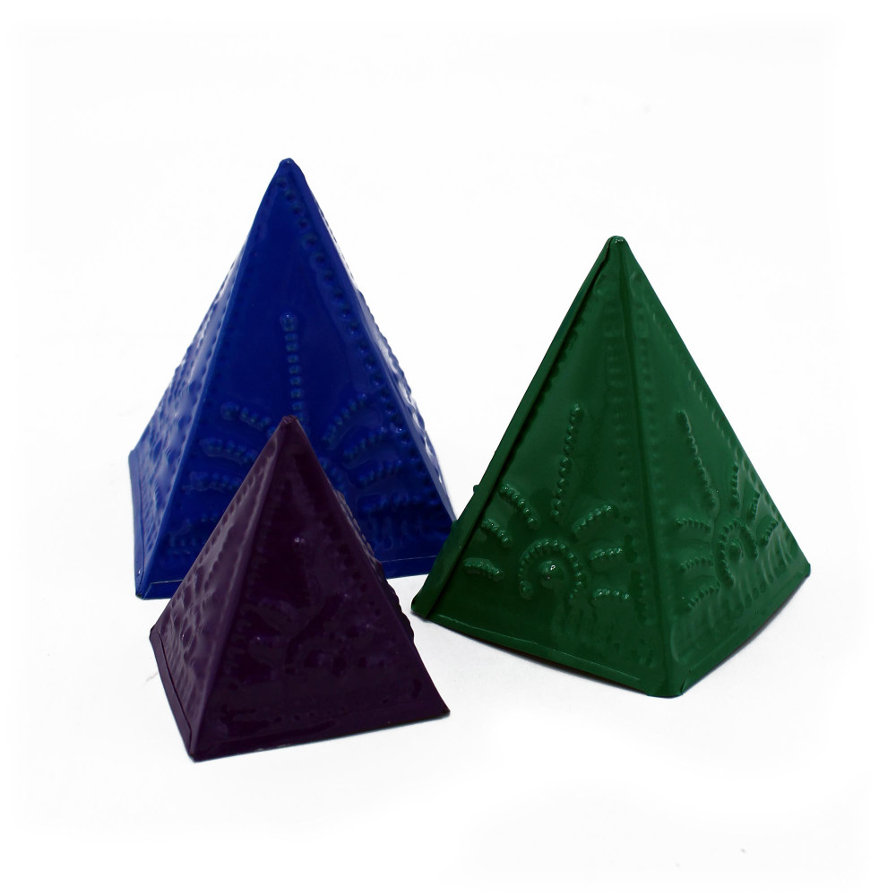 Füstölőpor Forma Készlet - Kék, Zöld, Lila