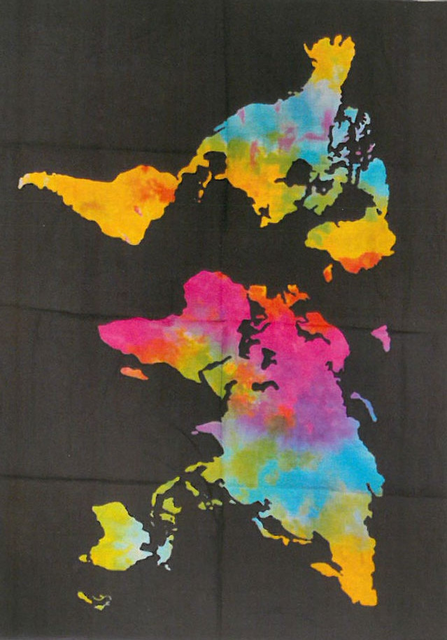 Pamut Falidísz - A föld térkép