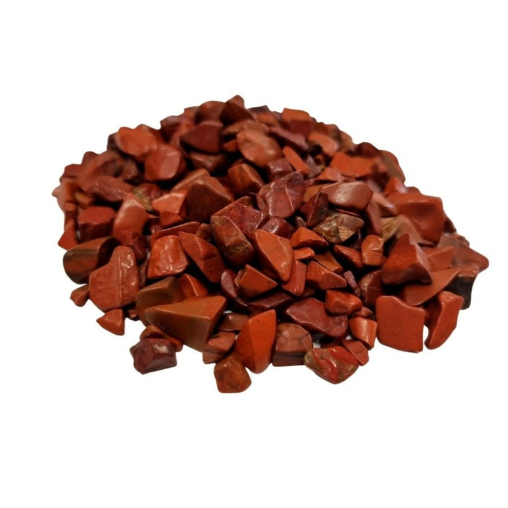 Vörös Jáspis drágakő dekor ásvány - 1 kg