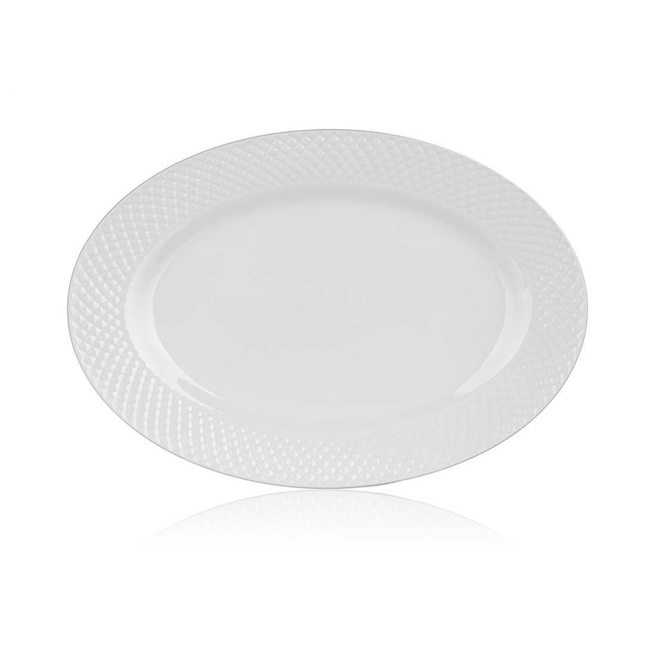 Banquet DIAMOND LINE Ovális tányér, 34,5 x 24,2 cm 