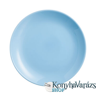 DIWALI LIGHT BLUE tányér desszert 19 cm -LUMINARC