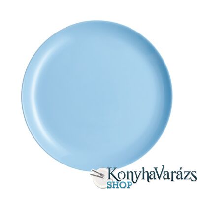 DIWALI LIGHT BLUE tányér lapos 27 cm -LUMINARC
