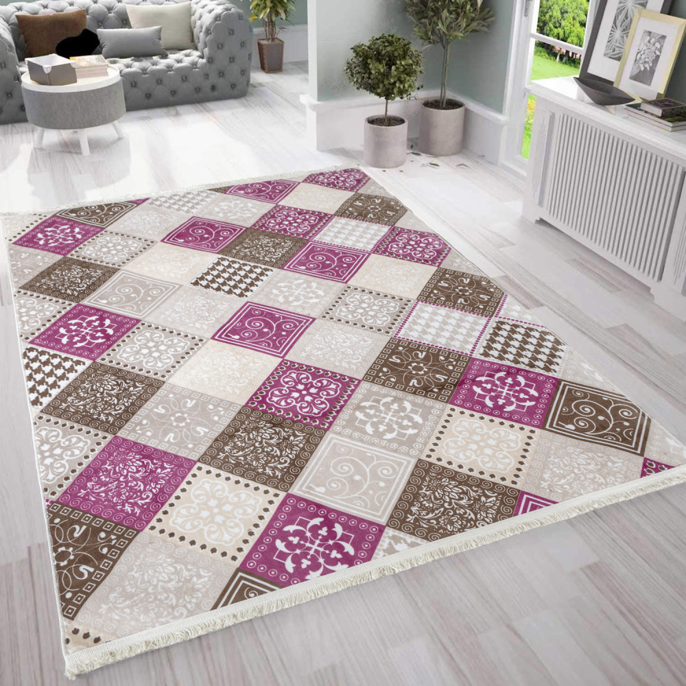                          Modern szőnyeg Dalaman 06 (Pink) 160x220cm Púder
