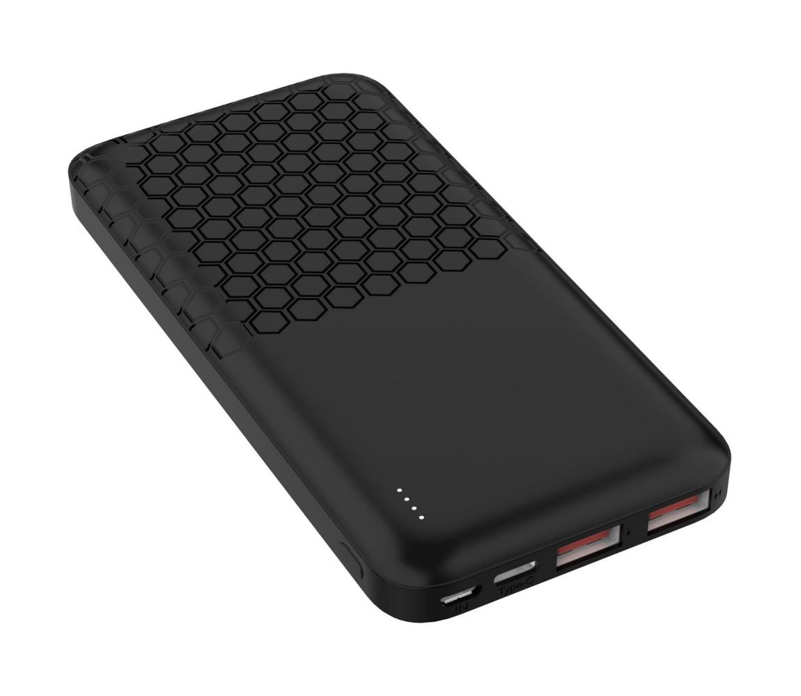  Power Bank Power Delivery 10000 mAh/22,5W/3,7V fekete 