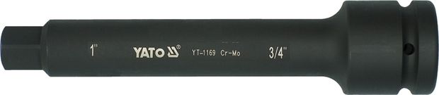 YATO Adapter 1" 3/4"  250 mm CrMo