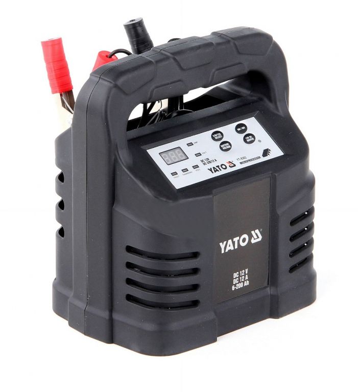 YATO Akkumulátor töltő YT-8302 12 A