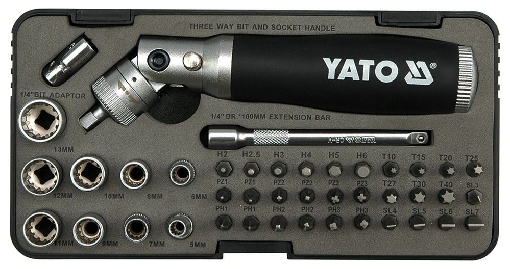 YATO Csavarhúzókészlet YT-2806 42 db