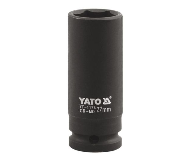 YATO Hatszögletű dugókulcs 1 mély 30 mm CrMo