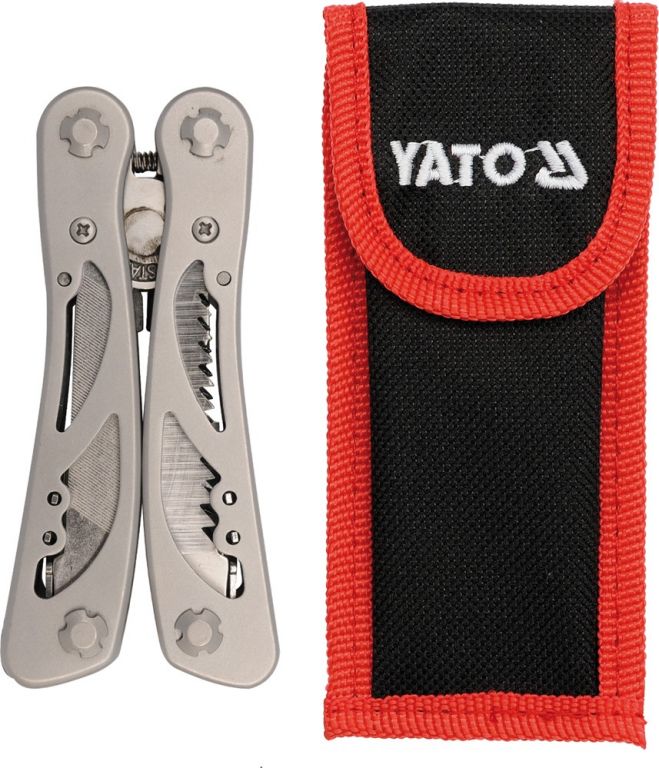 YATO Többfunkciós kés 9 funkciós rozsdamentes acélból